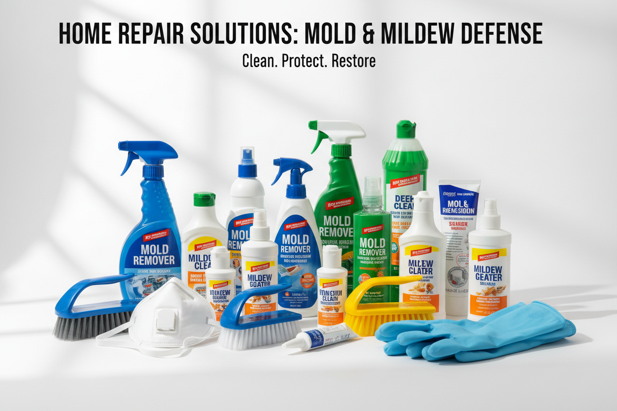 How to Remove Mold & Mildew and Keep It From Coming Back