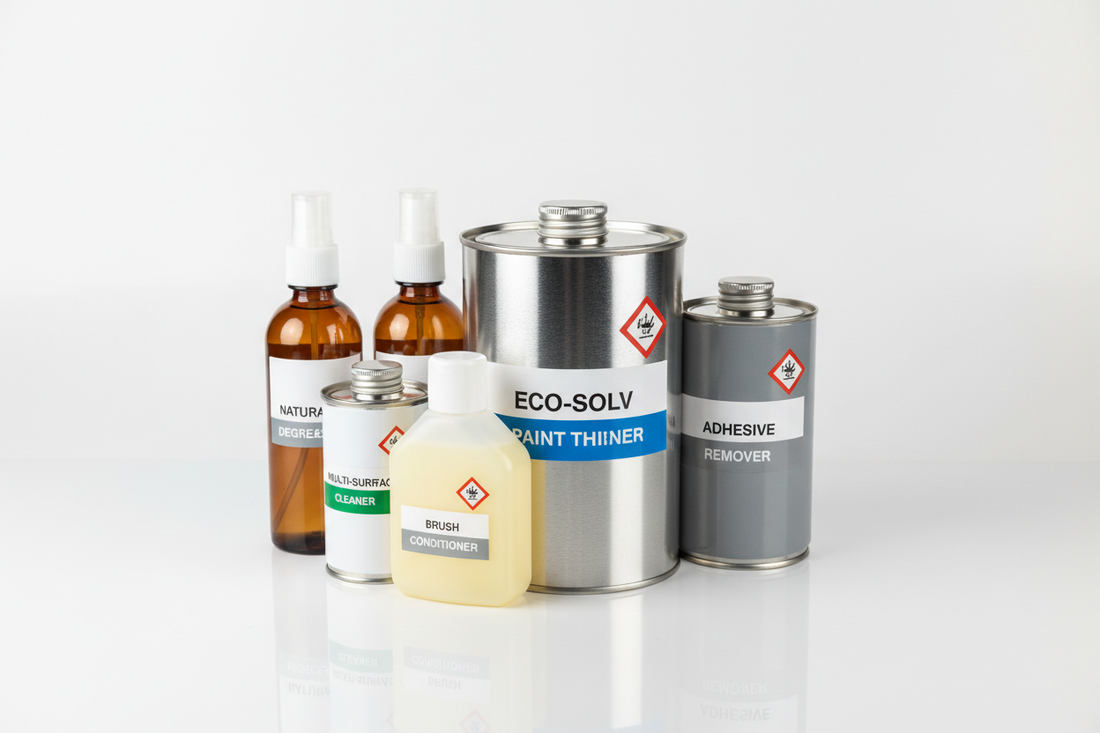 Paint Thinner & Cleaner: The Complete Guide to Solvents & Brush Care