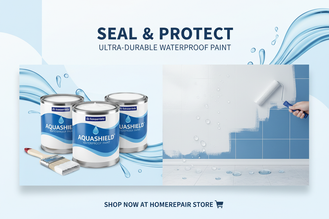 How to Use Waterproof Paint for Bathroom Repair