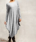 Women's Irregular Loose Plus Size Dress