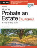 How to Probate an Estate in California - Paperback