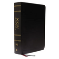 NKJV Study Bible, Leathersoft, Black, Full-Color, Thumb Indexed, Comfort Print: The Complete Resource for Studying God's Word - Imitation Leather