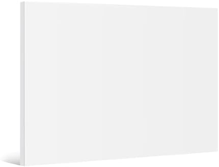 HDPE Sheet 1/2" Thick - 24"x48" HDPE Plastic Sheet, White Plastic Sheet for Crafts, DIY Projects, and Industrial Use