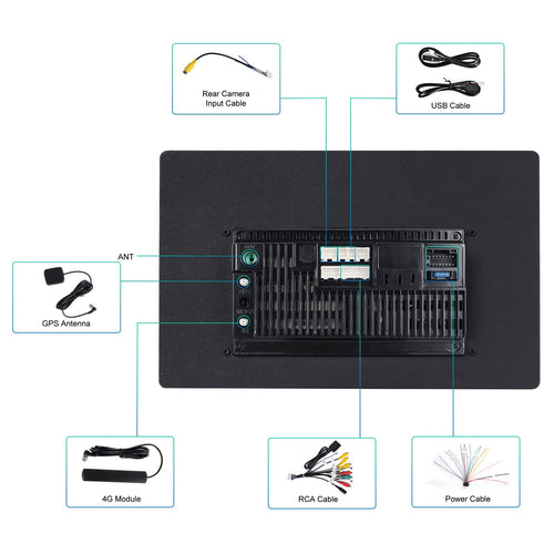 131-inch Android Large Screen Navigation Device With Universal Map APKCarplayreversing Image