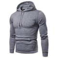Casual Fashion Plus Size Solid Color Hooded Sweater