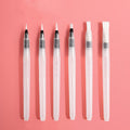 Fan-shaped foldable solid watercolor paint