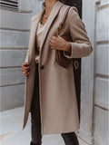 Winter wool coat