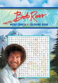 Bob Ross Word Search and Coloring Book - Paperback