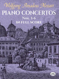 Piano Concertos Nos. 1-6 in Full Score - Paperback
