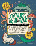 CREATURES of MYTH & MAGIC Coloring + Activity Book: Puzzles, Mysteries, Secret Codes, Jokes, Mazes & MORE! - Paperback