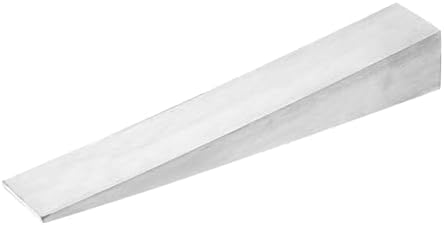 HARFINGTON Stainless Steel Flange Wedge, 1-3/16" x 1-3/16" x 7-7/8" Metal Right Angle Wedges Shims Spreading Flanges Triangle Pipefitting Welding Underpinning Tool for Lathe Milling Machine