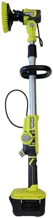 RYOBI ONEAND 18V Cordless SOAP Dispensing Scrubber KIT with 2.0 AH Battery and Charger PC