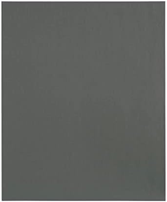 3M Wetordry Abrasive Sheet 02037, 500+ Grit, 9 in x 11 in, Pack of 50 Sandpaper Sheets for Auto Sanding, Metal Sanding, Finishing, Paint Prep