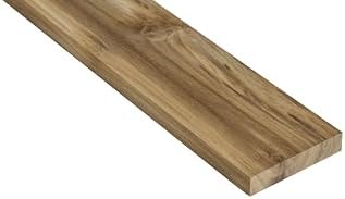 Teak Thin Stock Lumber 3/4" x 4" x 36", Hardwood for Cutting Boards, Outdoor Furniture, Boat Trim, Panels - TEAK75X4X36