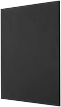 MECCANIXITY UHMW Sheet Ultra High Molecular Weight Polyethylene Sheet, 1/16" Thick Hard HDPE Plastic Sheet Board for DIY Craft 12" x 12" Black