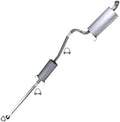 Northeastern Exhaust | Stainless Steel Intermediate Pipe, Center Muffler, Rear Muffler Assembly Compatible for 2006-2008 Honda Ridgeline 3.5L | Free Gasket and Clamps Included