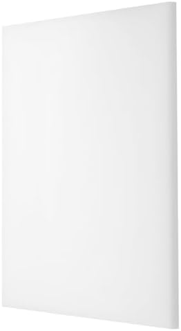 MECCANIXITY UHMW Sheet Ultra High Molecular Weight Polyethylene Sheet, 3/16" Thick Hard HDPE Plastic Sheet Board for DIY Craft 12" x 12" White
