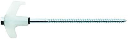 Outback Element® - 15 Tent Stakes Heavy Duty with Glow in the Dark Heads + Bonus Canvas Carry Pouch and Hex Drill Bit