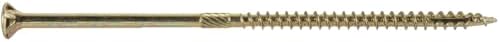 Jake Sales #10 X 5 Gold Star Wood Screw Torx/Star Drive Flat Head - Multipurpose Torx/Star Drive Wood Screws - CASE Qty 42 Boxes 1,596 Screws