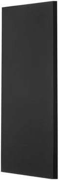 MECCANIXITY UHMW Sheet Ultra High Molecular Weight Polyethylene Sheet, 1/2" Thick Hard HDPE Plastic Sheet Board for DIY Craft 12" x 24" Black