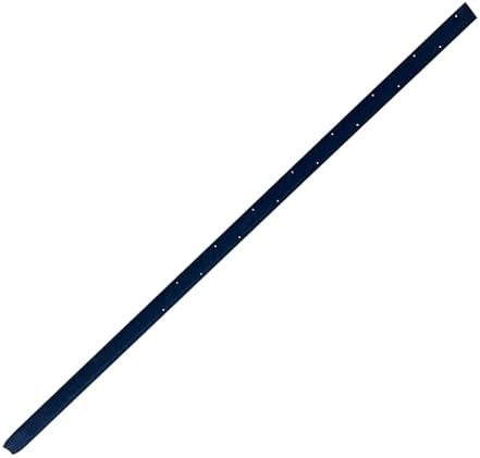 Sandbaggy 48" Flat Steel Stakes for Concrete Forms with Nail Holes - 1.5" Wide - Painted - Removable, Reusable, V Point End - Construction Grade Stakes (1, 48 inch)