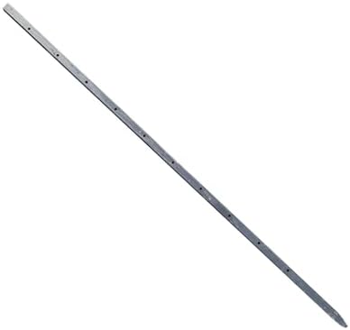 Sandbaggy 36" Square Steel Concrete Form Stakes with Nail Holes - 5/8" Wide - Rust Resistant Coating - Removable, Reusable - Construction Grade Stakes (10, 36 inch)