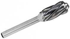 5pcs 1/4"(6.35mm) Shank Carbide Burrs for Aluminum