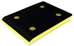 AirVANTAGE 3" x 4" Jitterbug Sheet Sander Backing/Replacement Pad: CV- Hook & Loop
