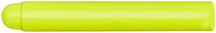 Markal UltraScan Polymer Fluorescent Lumber and Timber Marker, 11/16" Round, 4-5/8" Length, Yellow (Pack of 12), Model Number: 82447