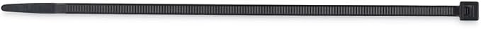 Tatco 22600 Nylon Cable Ties, 8 x 3/16, 50 lb, 1000/Pack, Black