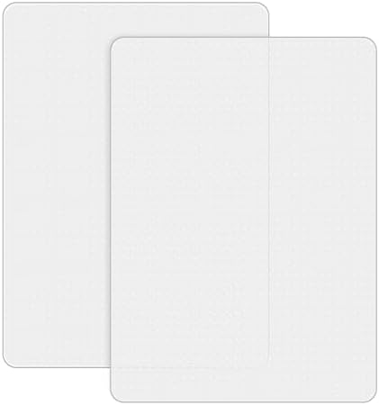 BesWin Office Chair Mat for Carpets, 2 Pack, Clear,Heavy Duty, 48" x 30"