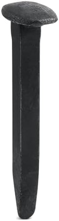 Yinkin 1 Pcs 6.5'' Railroad Spike Carbon Steel Rail Road Spike Ties, Black