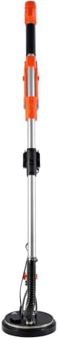VEVOR Drywall Sander, 1010W Electric Drywall Sander, Popcorn Ceiling Removal Tool with 7 Variable Speed 1000-2200 RPM, Double-Deck LED Light, Foldable & Extendable Handle, 15 Sanding Discs, Dust Hose