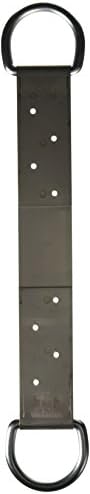 Miller Honeywell Safety Products by Stainless Steel Permanent Double D-Ring Roof Anchor, 310 lb. Capacity (RA40)