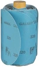 Mirka Galaxy 5'' Ceramic Sanding Discs 220 Grit, Self-Adhesive PSA 100 Pack
