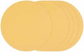 10Pcs Sanding Discs 8-7/8In 60Grit Hook and Loop Sandpapers Yellow