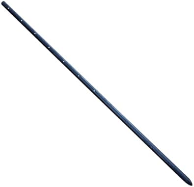 Sandbaggy 36 Inch Round Steel Concrete Form Stakes with Nail Holes, Heavy Duty Rust Resistant Form Pins for Concrete Forms, Slabs, Driveways, Sidewalks, Curbs & Footings, 10 Pack, 3/4 in x 36 in
