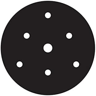 Super Assilex Flexible 5 inch Sanding Discs, BROWN K-240, 7 Holes, Hook & Loop, 195-2537, 25 Discs