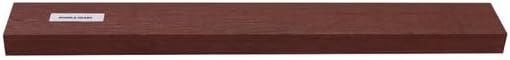 Exotic Wood Zone Pack of 5, Cutting Board Blocks Purpleheart | Best 3/4" x 2" x 24" Lumber Boards