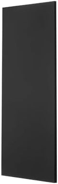 MECCANIXITY UHMW Sheet Ultra High Molecular Weight Polyethylene Sheet, 1/4" Thick Hard HDPE Plastic Sheet Board for Marine Board,DIY Craft, Marine Plywood 12" x 6" Black