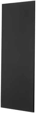 MECCANIXITY UHMW Sheet Ultra High Molecular Weight Polyethylene Sheet, 1/8" Thick Hard HDPE Plastic Sheet Board for Marine Board,DIY Craft, Marine Plywood 12" x 6" Black