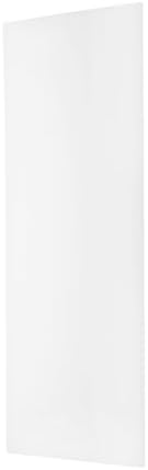 MECCANIXITY UHMW Sheet Ultra High Molecular Weight Polyethylene Sheet, 1/8" Thick Hard HDPE Plastic Sheet Board for Marine Board,DIY Craft, Marine Plywood 12" x 6" White