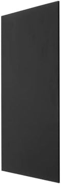 MECCANIXITY UHMW Sheet Ultra High Molecular Weight Polyethylene Sheet, 1/16" Thick Hard HDPE Plastic Sheet Board for DIY Craft 12" x 24" Black