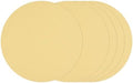 25Pcs Sanding Discs 8-7/8In 100Grit Hook and Loop Sandpapers Yellow