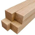 Ash Lumber Square Turning Blanks (4pc) (1.5" x 1.5" x 24")