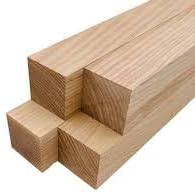 Ash Lumber Square Turning Blanks (4pc) (1.5" x 1.5" x 18")