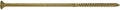 Jake Sales #14 x 7 Bronze Coated Multipurpose Wood Screw Torx/Star Drive Flat Head (1 Pound - 22 Approx. Screw Count) Exterior Coated - ACQ Compatible Wood Screws
