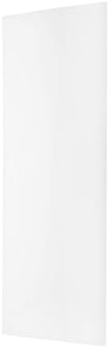 MECCANIXITY UHMW Sheet Ultra High Molecular Weight Polyethylene Sheet, 1/4" Thick Hard HDPE Plastic Sheet Board for Marine Board,DIY Craft, Marine Plywood 12" x 6" White