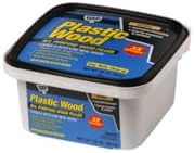DAP Plastic Wood 00525 Wood Filler, Paste, Musty, Natural, 32 oz, Sold as 3 Pack