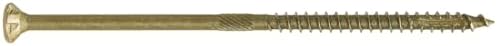 10 x 4 Bronze Coated Multipurpose Exterior Coated - ACQ Compatible Wood Screw Torx/Star Drive Flat Head - CASE Qty 42 Boxes 2,016 Screws